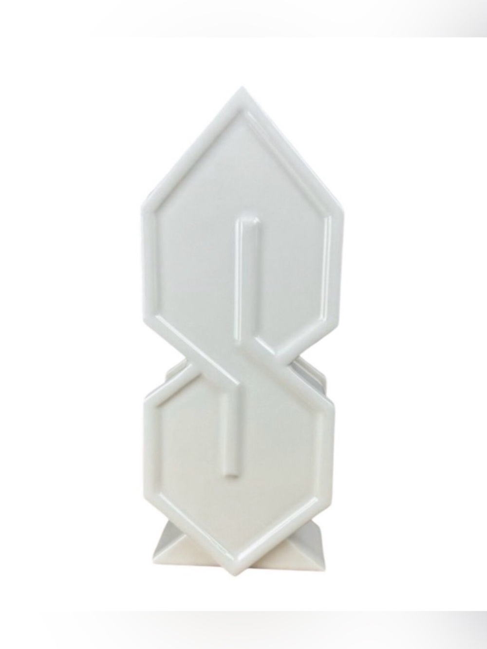 Stussy Cookie Stash Jar Art Decor Ceramic White Piece Limited Edition-Rare NWT